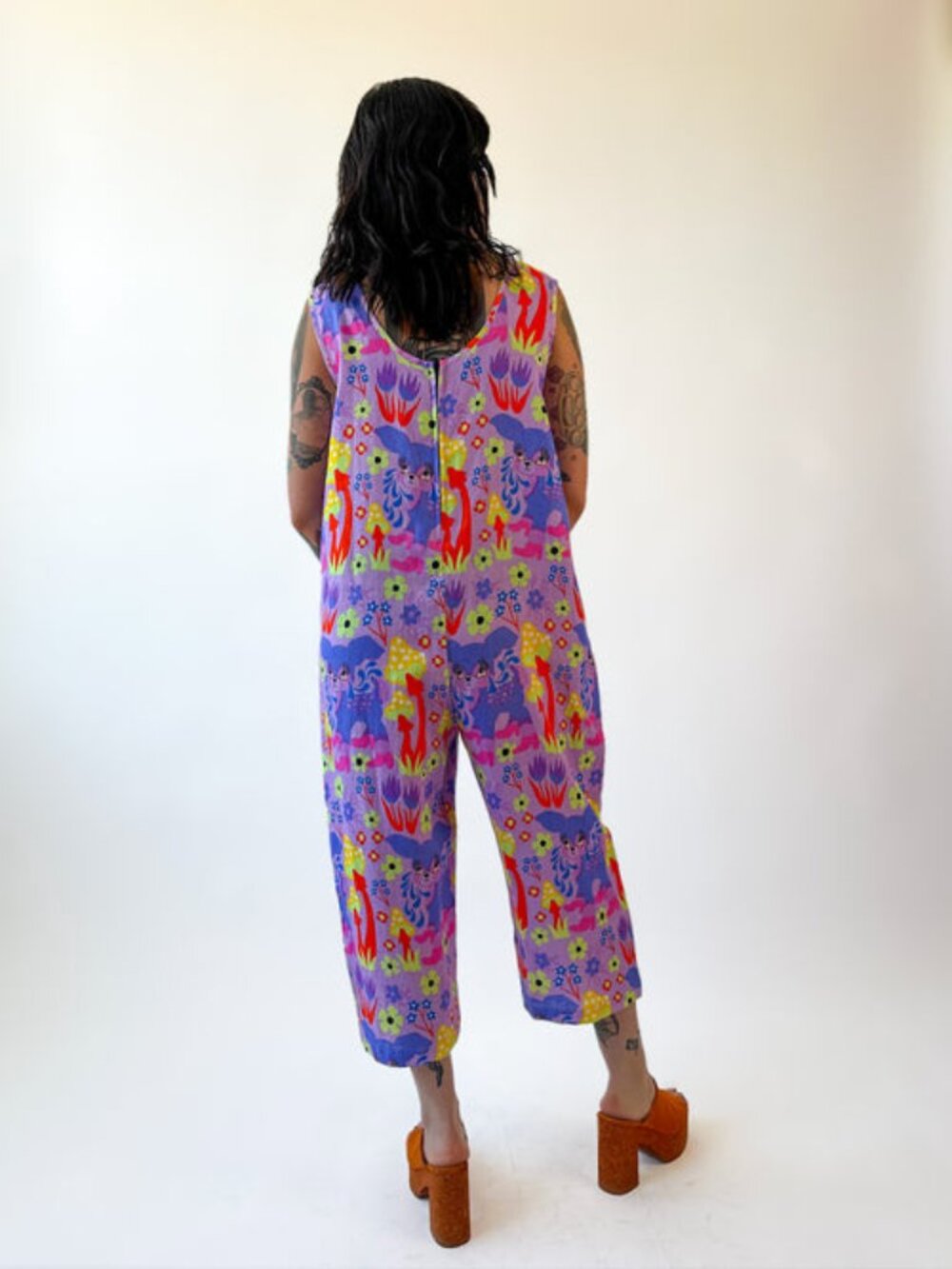 Nooworks linen garden suit cry baby